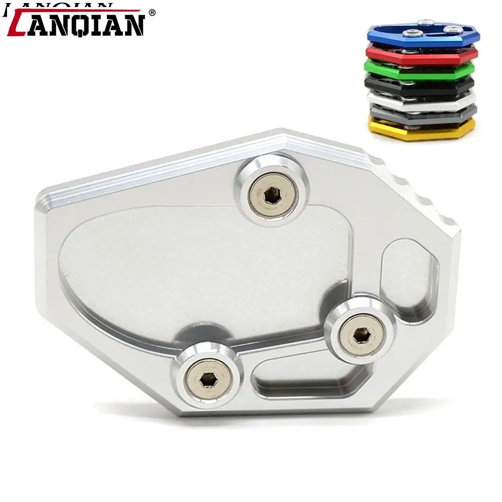 

Motorcycle Extension Support Plate Kickstand Side Stand Enlarge Pad For yamaha MT07 MT 07 MT-07 2014 2015 FZ6-S2 ABS FZ6R XJ6