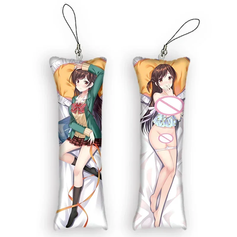 Мини-брелок Dakimakura милый аниме-брелок для ключей аренда подруги Mizuhara Chizuru
