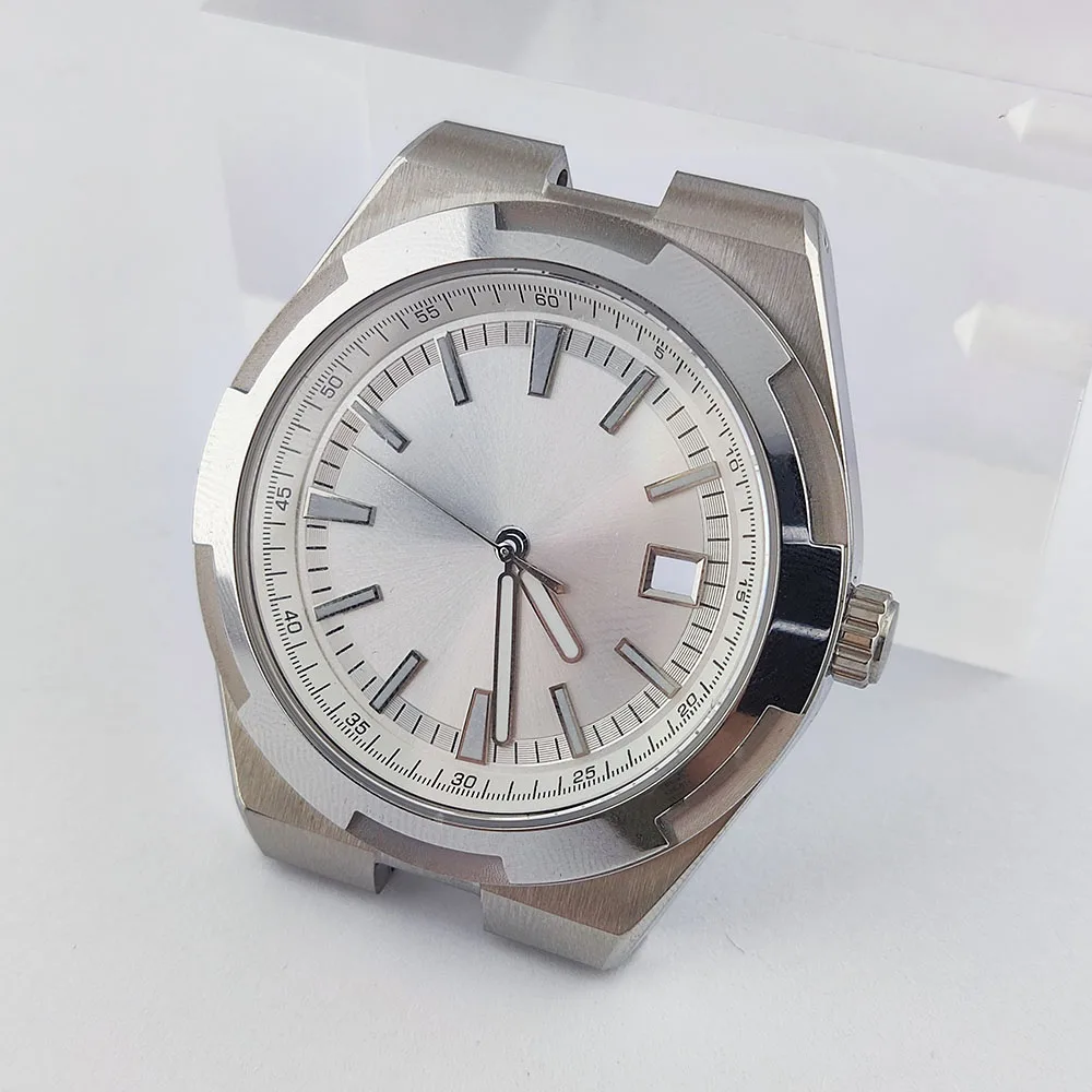 Аксессуары для часов 41 мм со светящимся циферблатом чехол из нержавеющей стали