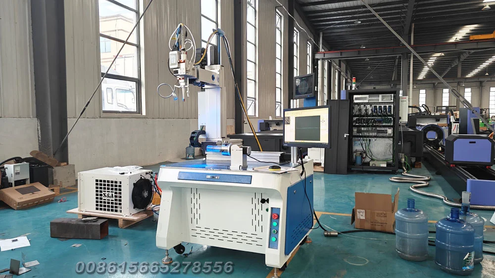 Платформа волоконно-лазерной сварки AccTek Портативные Ручные лазерные сварочные