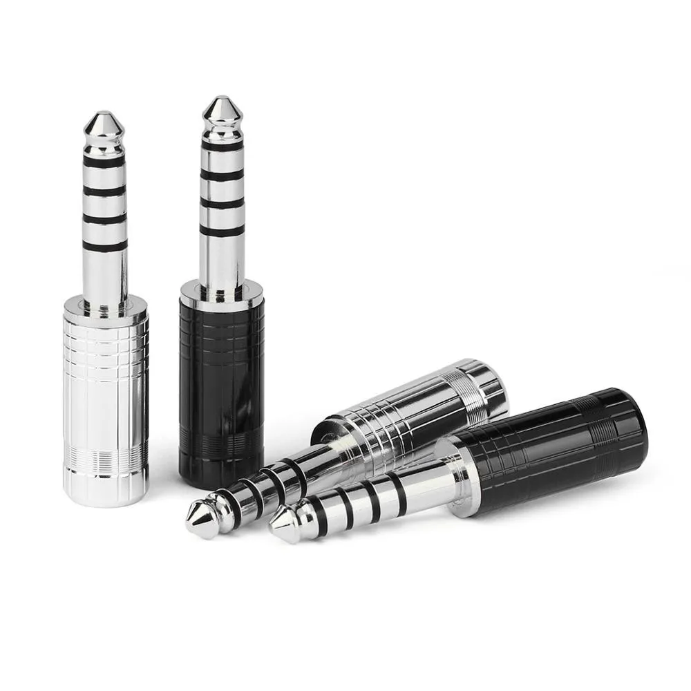 Fone de Ouvido Banhado a Ouro Áudio para Nw-wm1z – a Alta Jack Equilibrada Plugue Fidelidade Fone Ródio – 4.4mm 5 Pólo Fio Conector Adaptador Metal 4.4