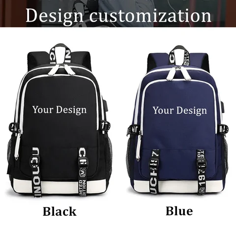 Дизайнерский холщовый рюкзак аниме Inuyasha, рюкзак с USB-зарядкой, школьный рюкзак на молнии с мультипликационным рисунком для подростков, дорожная сумка для ноутбука, рюкзак