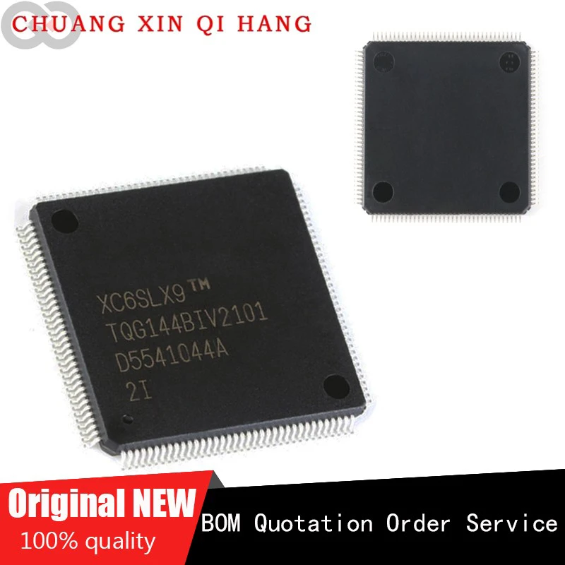 

XC6SLX9-2TQG144I XC6SLX9 2TQG144I XC6SLX9 TQFP144 New Original Field Programmable Gate Array Chip IC