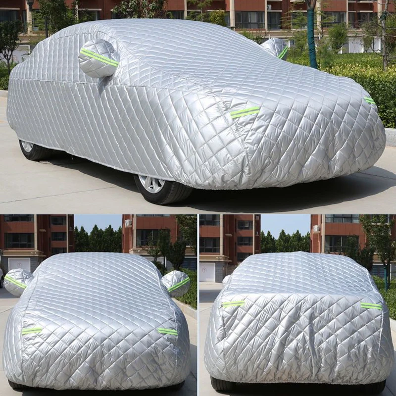 

Universal Car Covers Outdoor Full Waterproof Sun Snow UV Thicken Auto Car Cover Case -50℃ Cold Protection Sedan/SUV/Hatchback