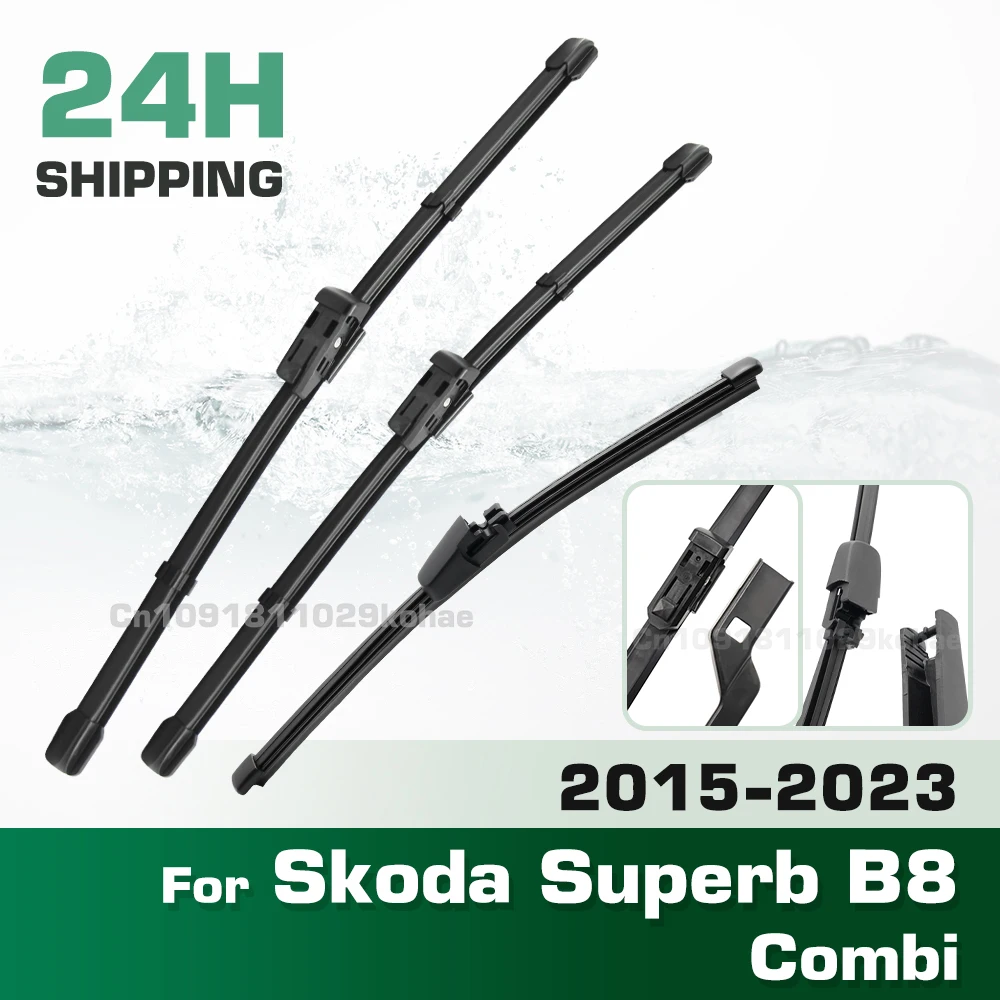 Набор щеток стеклоочистителя GREATROAD с левым и правым рулем для Skoda Superb B8 Combi 2015-2023