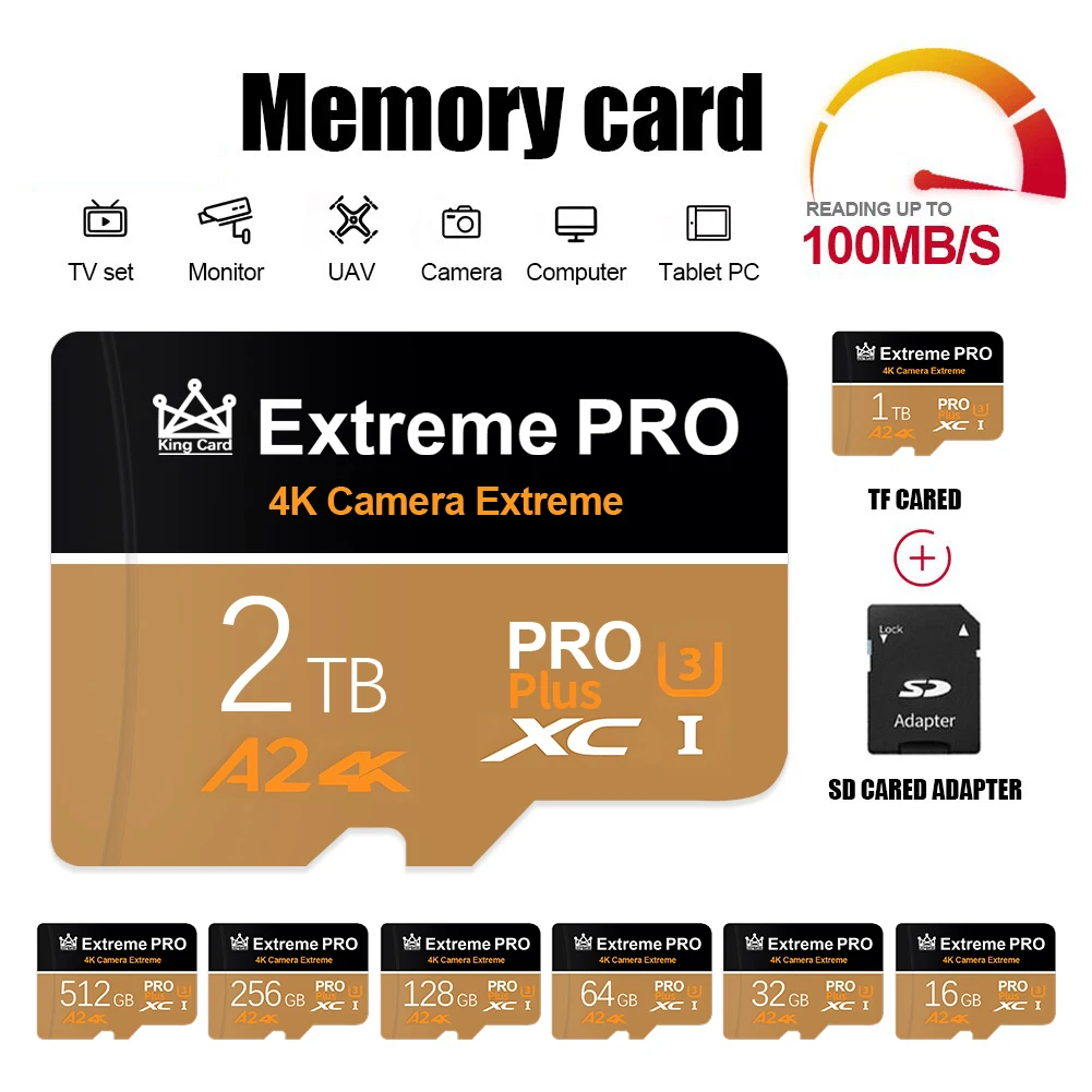 

Original XIAOMI memory card 64 gb 128 gb Class10 Mini SD Card 256GB 512GB flash drive cartao de memoria TF Card For Phone