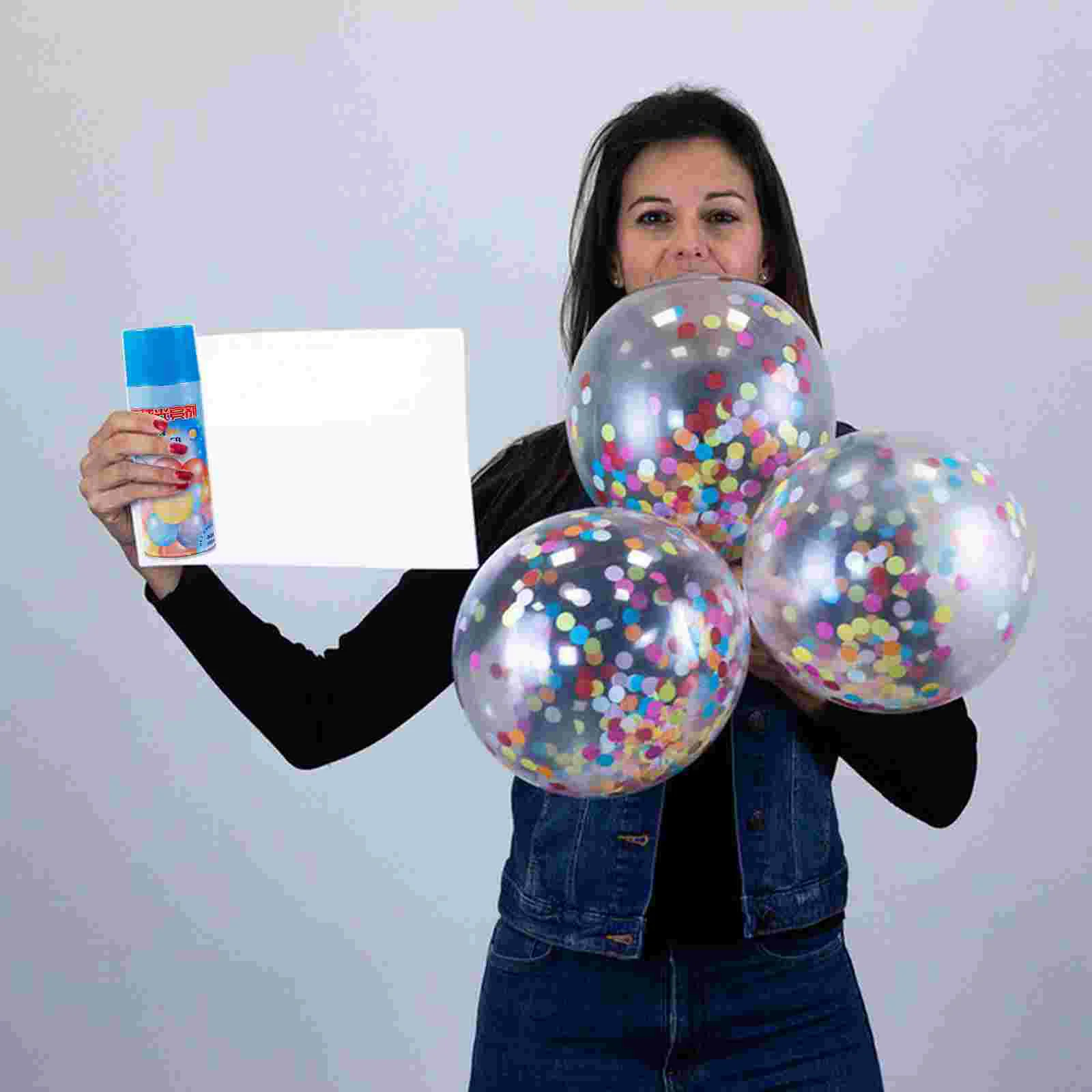 2-бутылочный яркий светлый отбеливатель воздушных шаров жидкий спрей для блеска