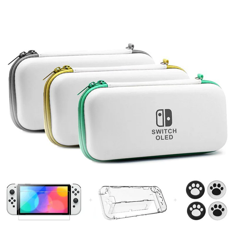 

Case For Nintendo Switch OLED Console Carrying Case Protective Pouch Hard Carry Storage Bag Switch OLED Pochette Game Accessory