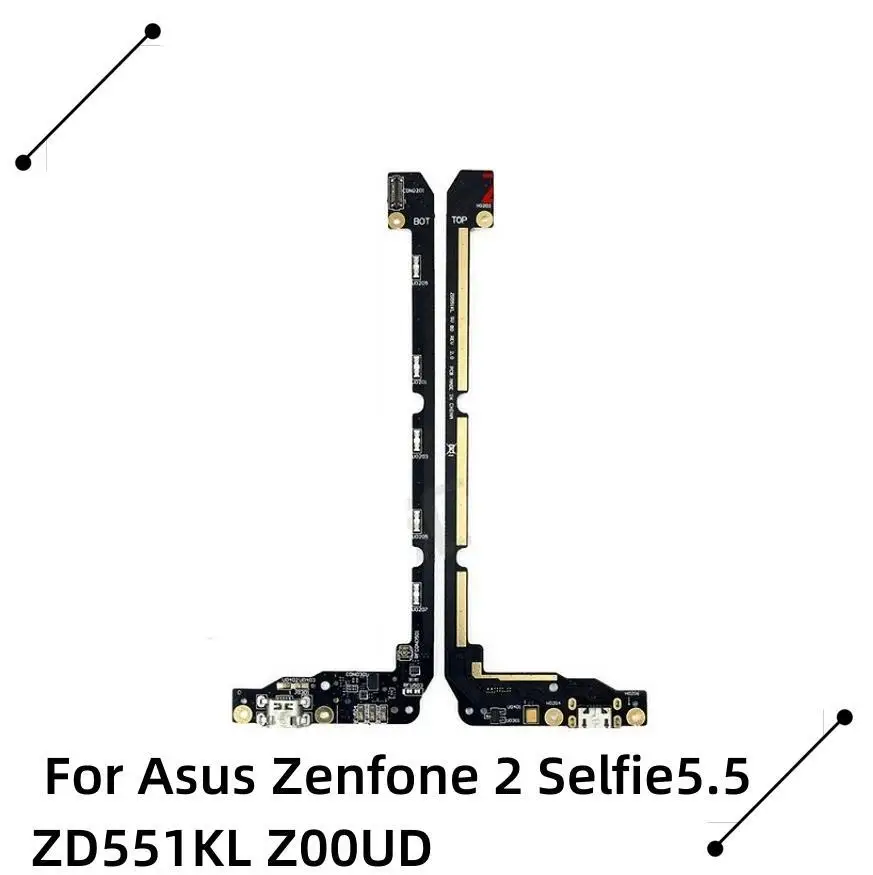 

Новинка USB зарядка микрофон плата микрофона гибкий кабель для Asus Zenfone 2 Selfie5.5 ZD551KL Z00UD мобильный телефон
