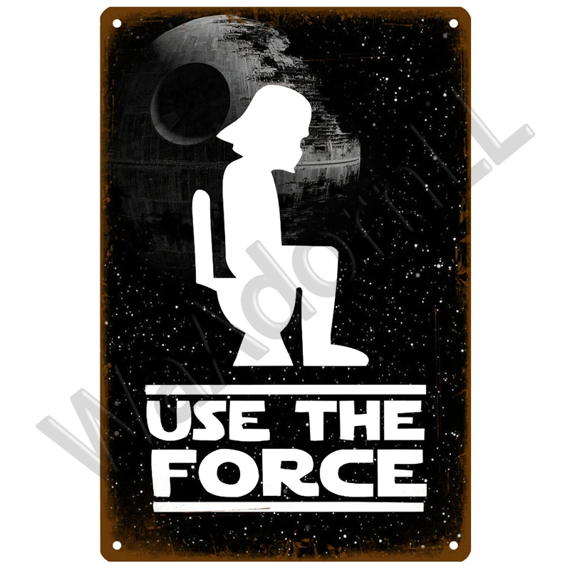 

Металлическая табличка для туалета