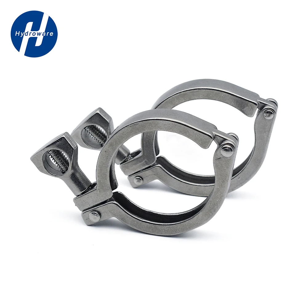 

1,5 дюйма, 2 дюйма, 2,5 дюйма, 3 дюйма, 4 дюйма, тройной зажим из нержавеющей стали SS304, быстроразъемные фитинги для труб, пригодные для силиконовой прокладки Homebrew