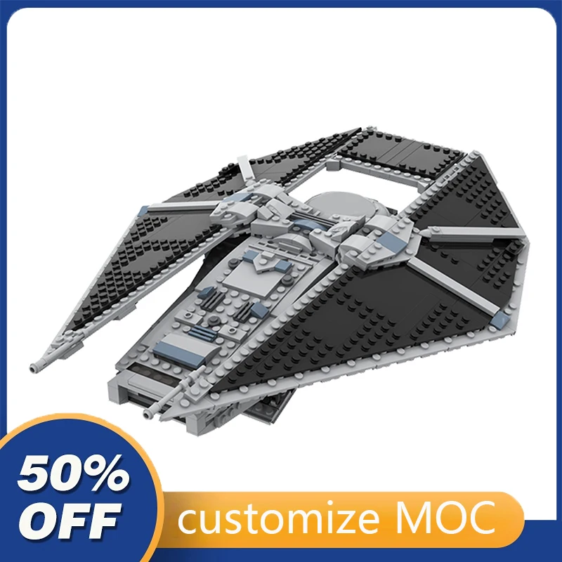 

MOC-48041 TIE Reaper Star Space Airship Набор строительных блоков космический корабль боевой самолет Коллекция игрушек подарок на день рождения для детей