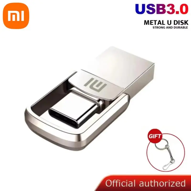 Xiaomi 2 ТБ USB-накопители USB 3.0 Высокоскоростной флэш-накопитель 128 ГБ Металлический