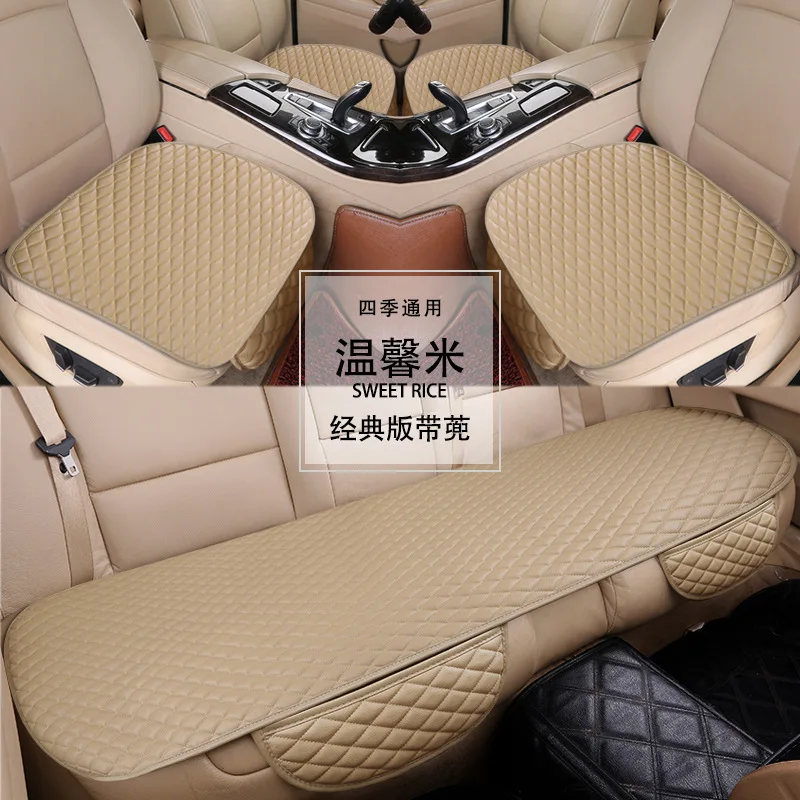 

Leather car seat cover for BMW 7 series E38 E65 E66 E67 F01 F02 F03 F04 G11 740i 740iL 745Li 750iL car universal car seat protec