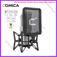 comica stm01 professional cardioid studio vocal condenser microphone for computer brocasting youtube gaming recording video