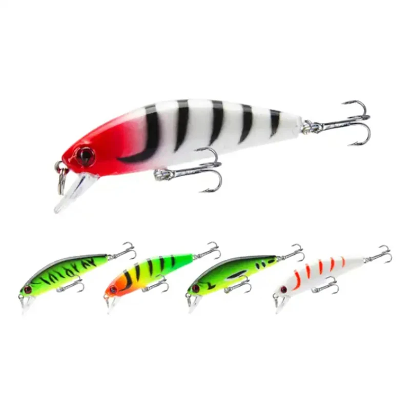 

1Pc Fishing Lure Sinking Water False Bait Quivering Sinking Hard Bait With Ring Zhuhai Fishing Cocky Mouth Fishing Accessories