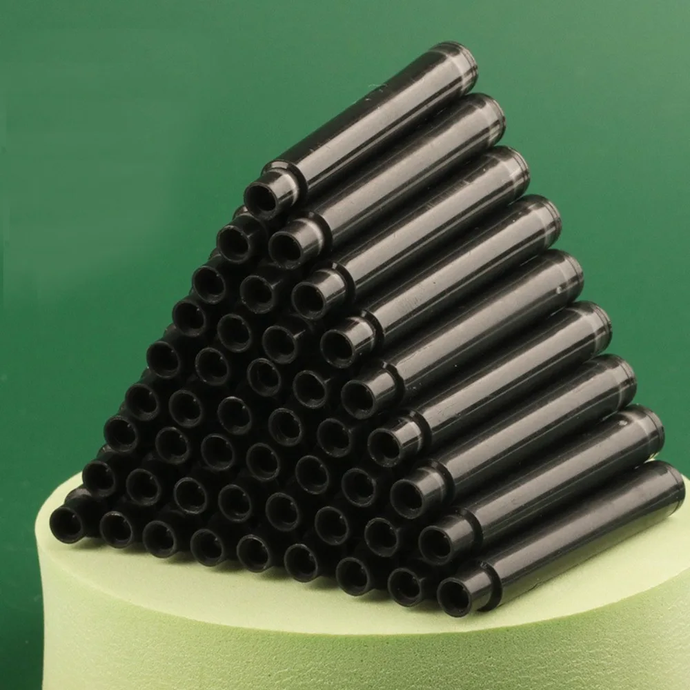 Пластиковая перьевая ручка 0,38 мм черная/синяя