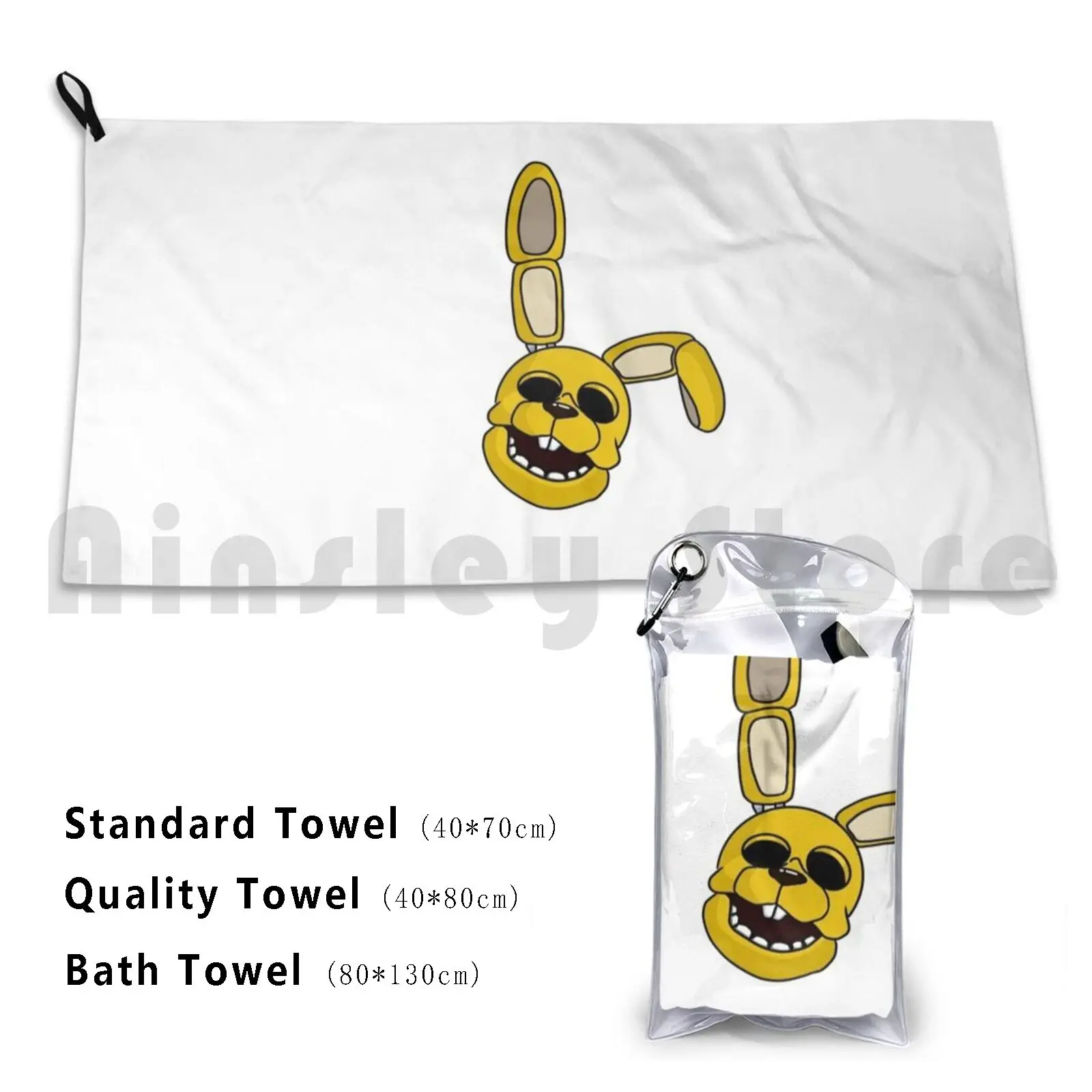 Beach Cushion Fnaf Five Nights At Spring Bonnie Dave Miller William
