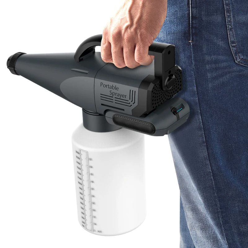 

Handheld Refillable Mist Bottle Fogging Machine for Sanitizing and Pest Control