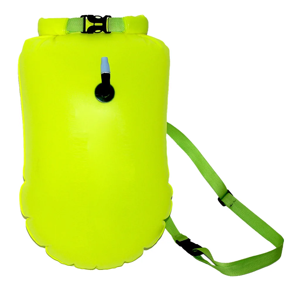 

20L Triathletes Highly Visible Snorkelers Waterproof Inflatable Training Water Sports Diving Dry Bag PVC Safety Float Kayakers