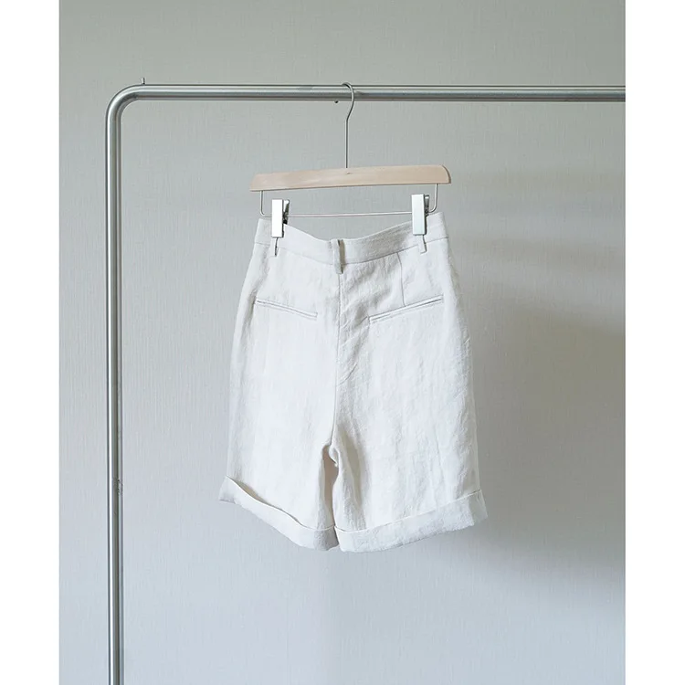 Женский офисный костюм элегантный блейзер с лацканами и шорты на молнии куртка