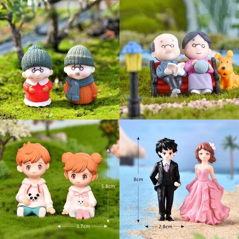Мини-фигурки для влюбленных 1 комплект | Дом и сад