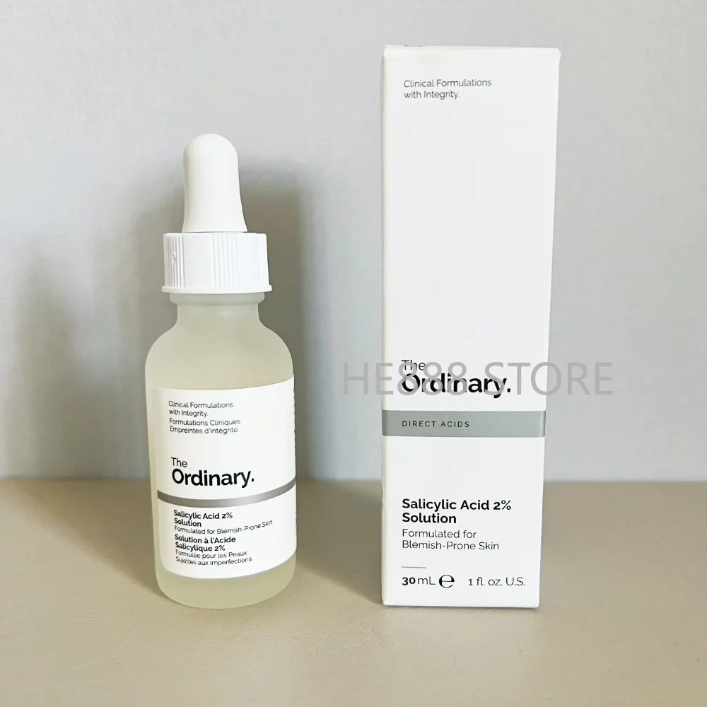 

Salicylic Acid 2% Solution 30mL Witch Hazel Serum Acne Spot Removing Tighten Pores Facial Essence for Blemish Prone Skin Care