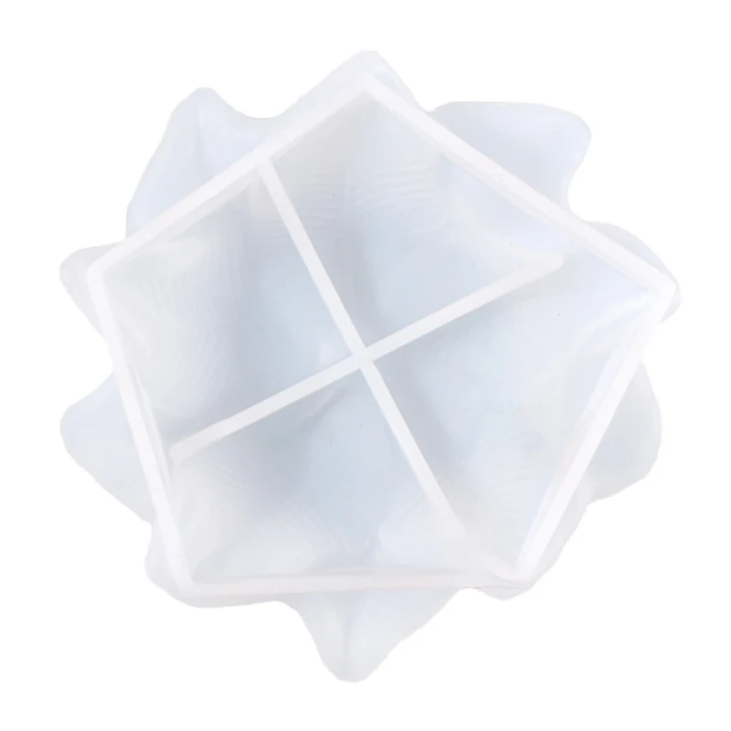 

E0BF DIY Crafts Fruit Candy Nut Storage Dish Table Ornaments Epoxy Resin Mold DIY