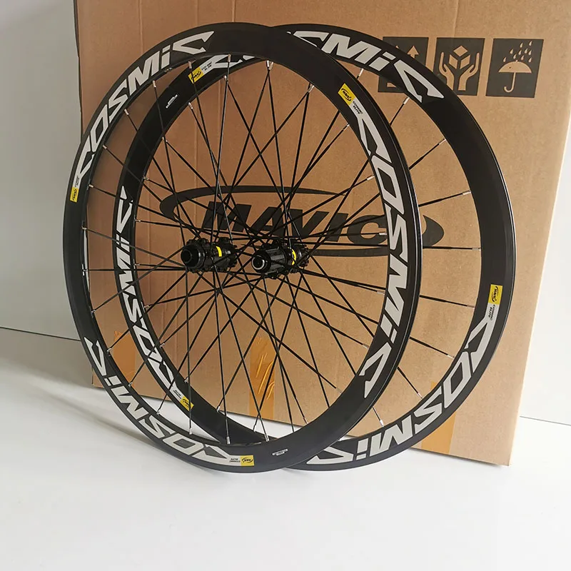 

700C 40MMWheelset Road Bike V Disc Brake Wheelset 24 Holes Hub Frame Height Thru Axle Quick Release Wheel Set