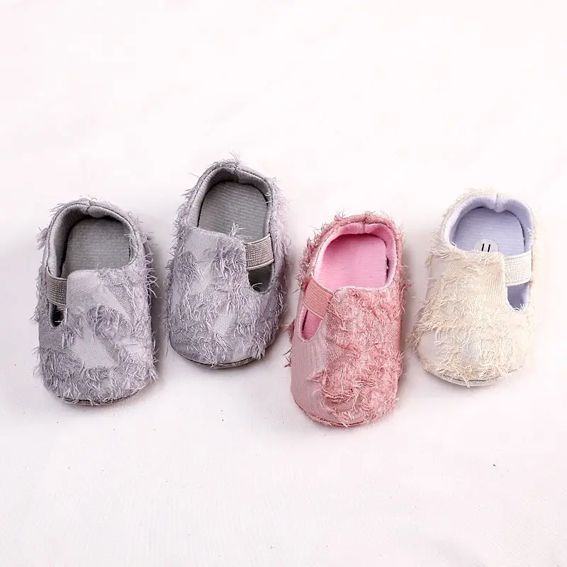 Ботинки для маленьких девочек с мягкой подошвой теплые сапоги первых шагов обувь