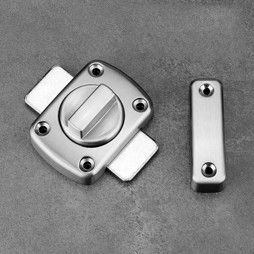

Durable Materal Door Lock Door Bolt 1pc 1x Anti-theft Bathroom Buckle Cast Hook Metal Right Angle Sliding Gate