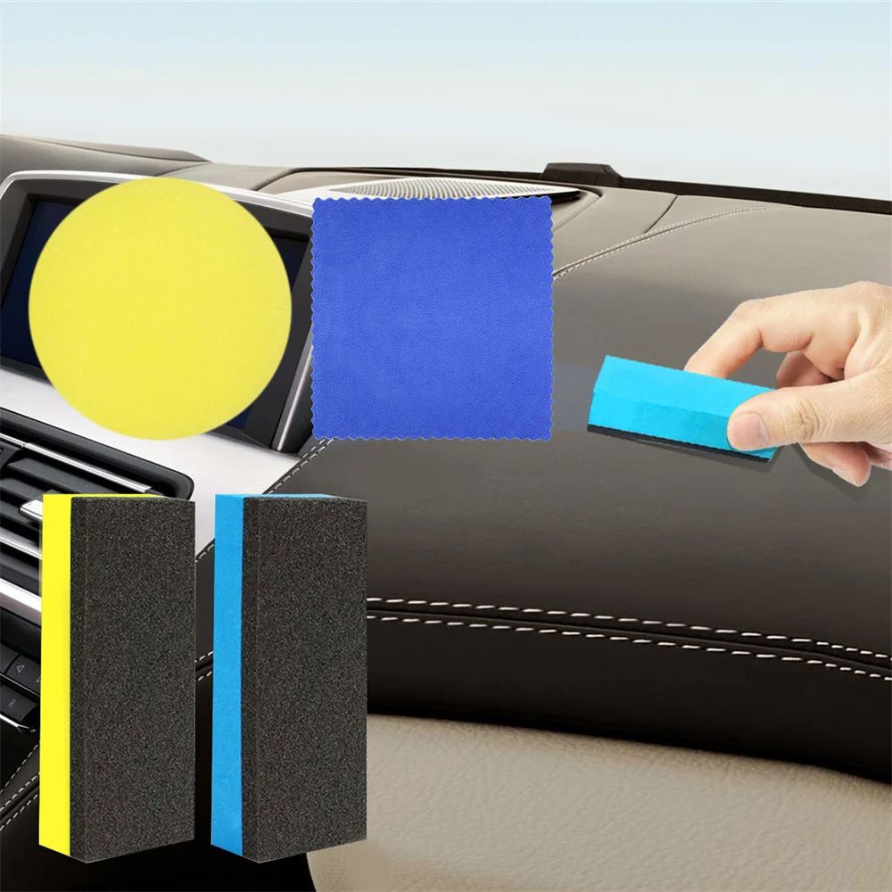 

Набор для полировки автомобиля, губка для салона автомобиля, средство для ухода за лакокрасочным покрытием