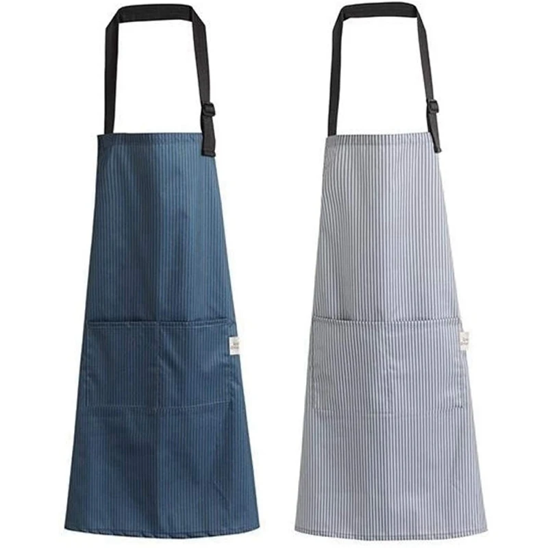 

4 Pack Apron, Adjustable PVC Apron, Cooking Kitchen Waterproof, Aprons For Women And Men, Chef Apron With Pockets