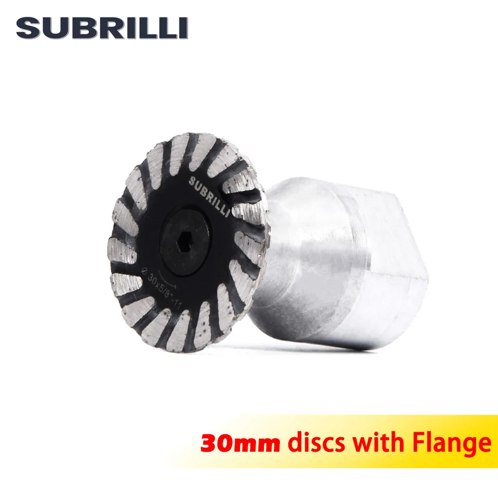 

SUBRILLI алмазный диск для резки камня 30/40/50 мм M14