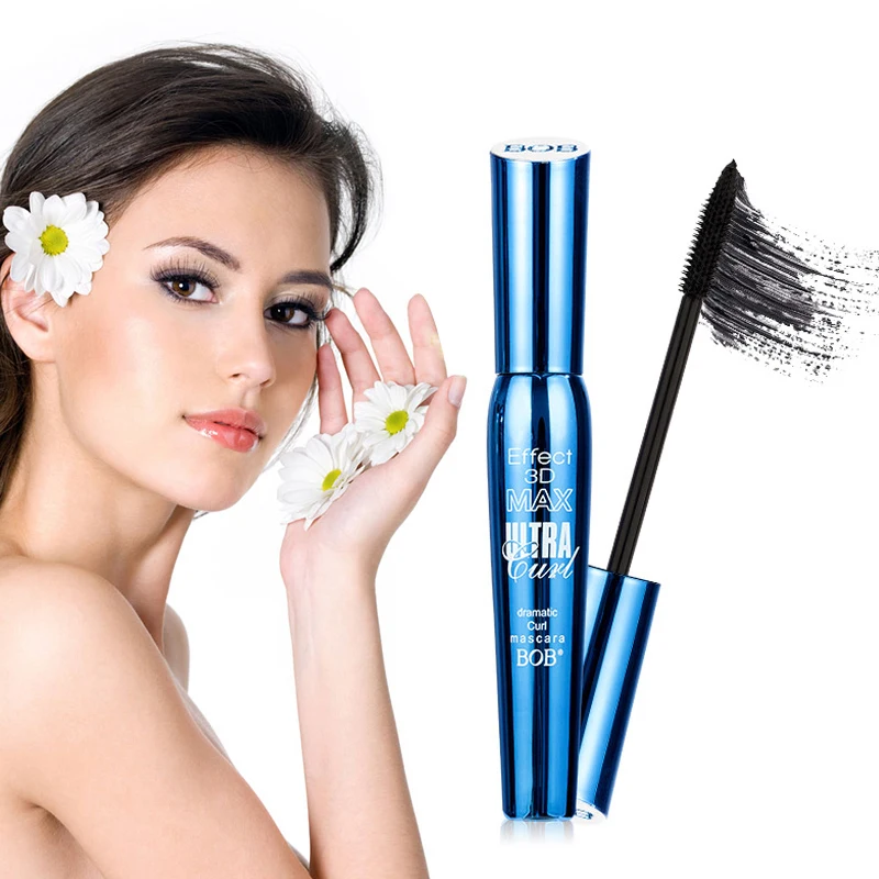 

3D Ultra-fine Brush Mascara Waterproof Matte Grafting Mascara Slim Professional Quick-drying Eyelash Extension Women Makeup Tool
