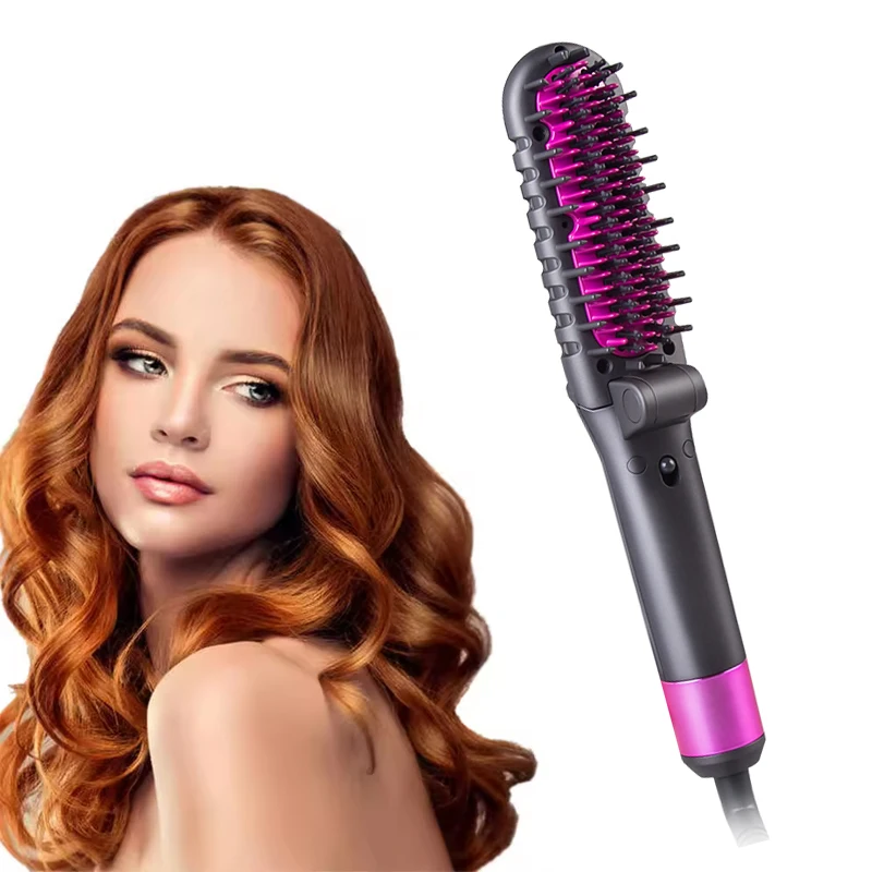 Электрический Портативный Выпрямитель Для Волос Щетка С Быстрым Нагревом