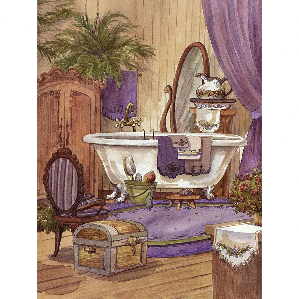 

5D Diamond Painting Full Square Bedroom Cartoon Cross Stitch DIY Diamond Embroidery Scenery Rhinestones Mosaic Home Decor