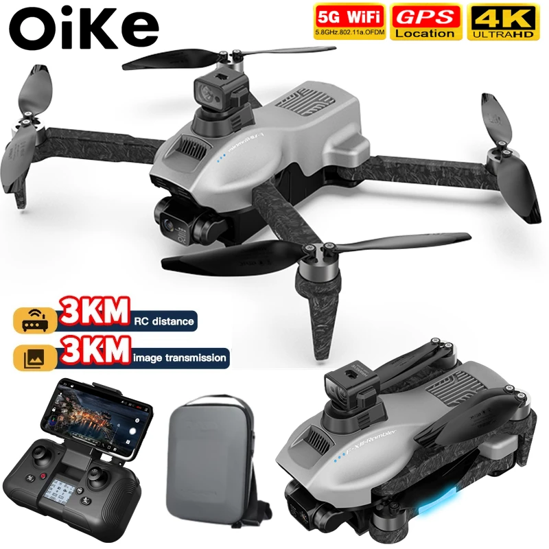 

Квадрокоптер Oike с GPS и камерой, 3 км, Wi-Fi, FPV