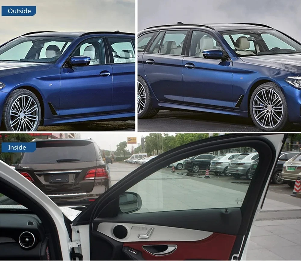 Ширина 152 см/300 см нано автомобильная пленка IR100 % HD 2 мил керамический оттенок УФ