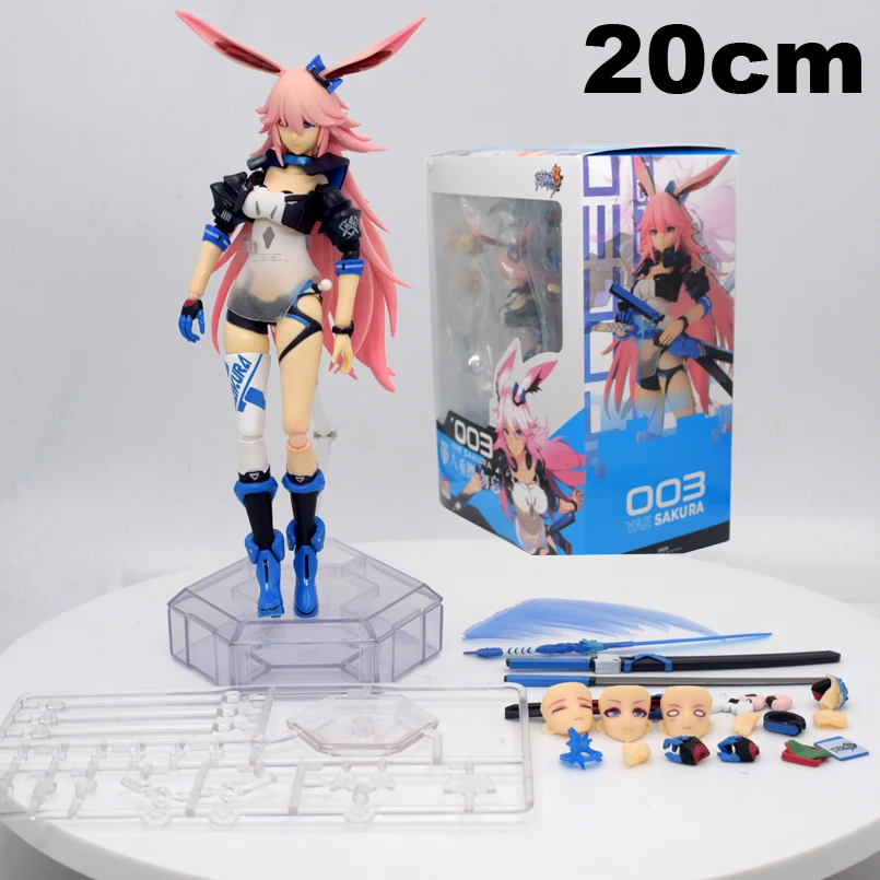 

21cm Honkai Impact 3 Anime Figure Sakura Yae 1/8 PVC Action Figure Sexy Girls Figures Collection Model Toys