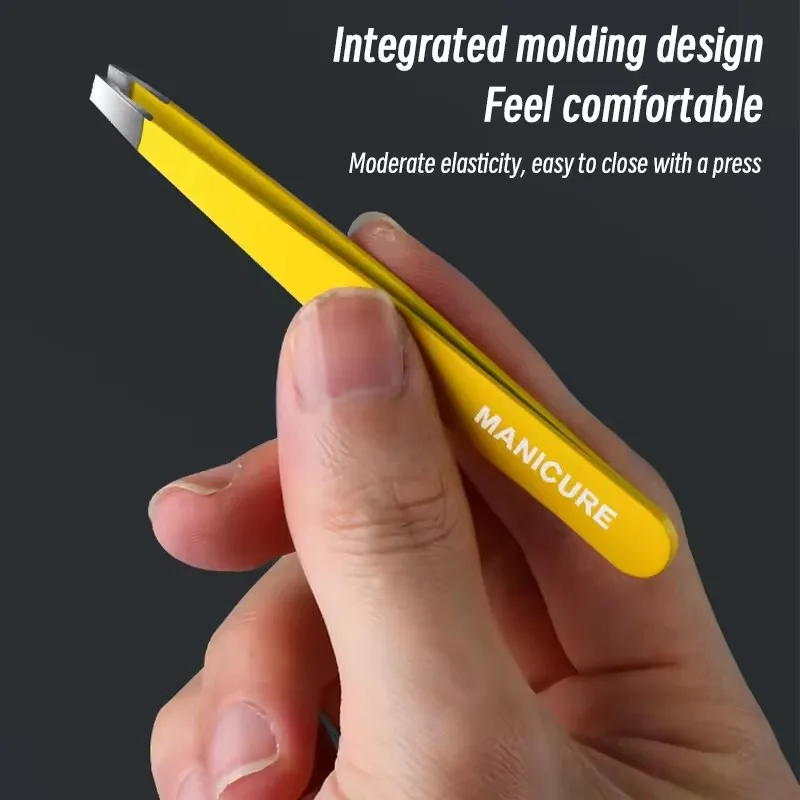 4 шт. пинцеты для бровей из нержавеющей стали