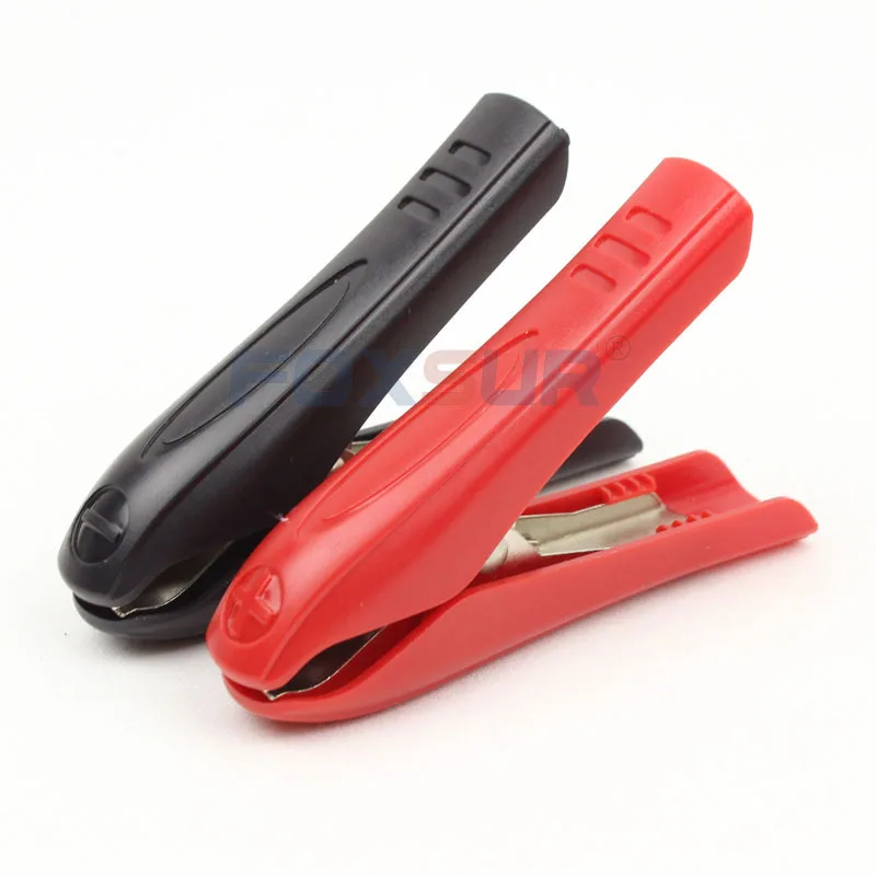 

100pairs Alligator Clips 30A Car Battery Clip Battery Charger Alligator Clamp