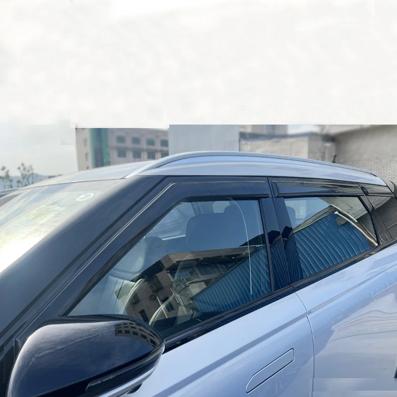 Для Chery Jaecoo J7 2023-2026: Дефлекторы окон, ветровики, защита от дождя и солнца, накладки на окна, внешние аксессуары (art.: 3920d9cae24af) - 3920d9cae24af
