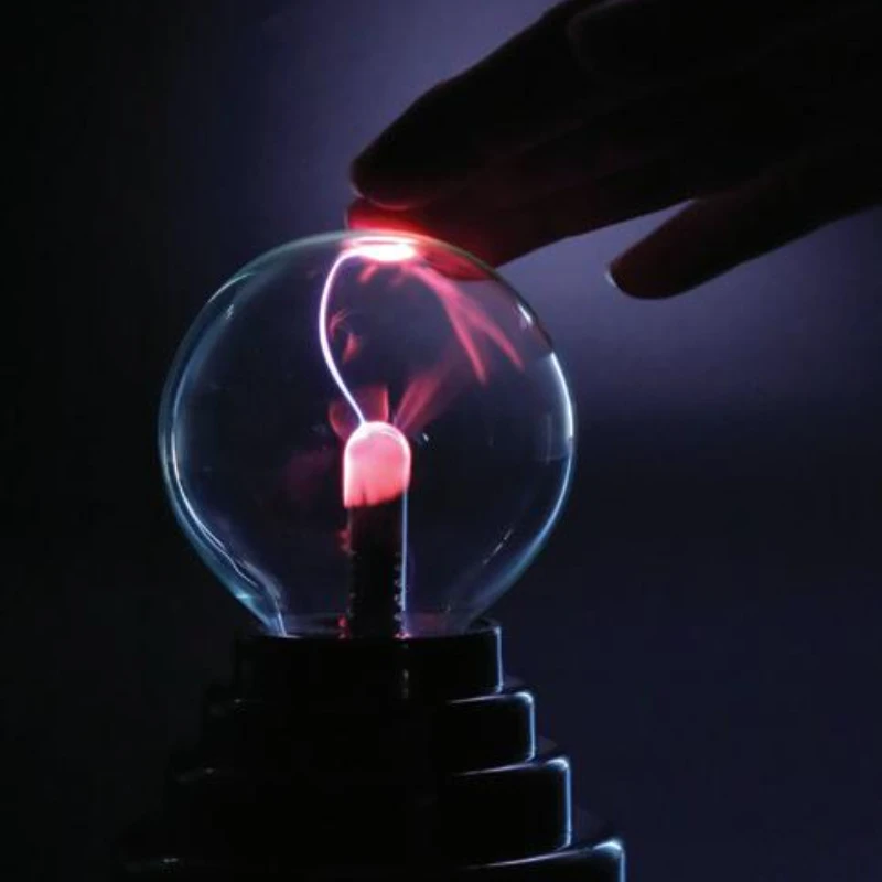

Фэнтезийный 3-дюймовый мини волшебный сенсорный плазменный шар USB стеклянная сфера молния лампа плазменная лампа стандартная для фотографий и украшения