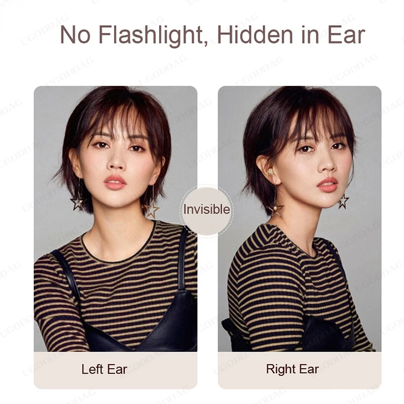 Скрытые маленькие наушники Bluetooth миниатюрные невидимые беспроводные