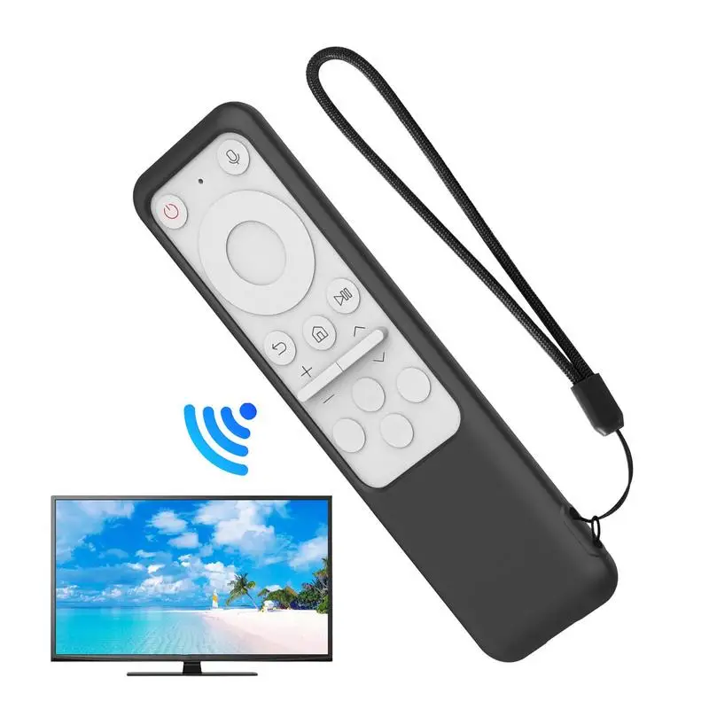 

Soft Silicone Protective Case Silicone Solar Remote Control Sleeve Non-slip TV Remote Cover For Samsung BP59-00149