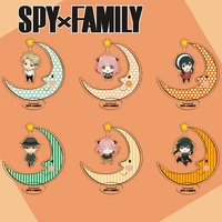 spy x family anime figure acrylic stand model kawaii anya yor loid action figures toy desk decoration fans collection gift