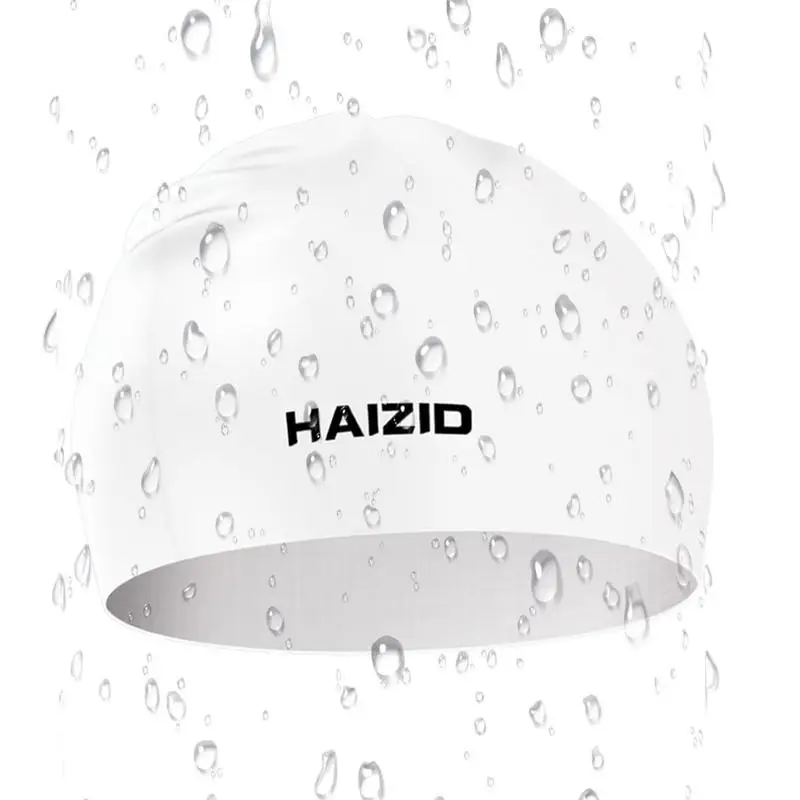 

Силиконовая шапочка для плавания ming, Нескользящая силиконовая шапочка для плавания, водонепроницаемая прочная шапочка для плавания в ярко...