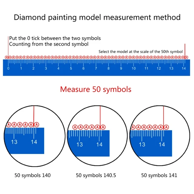 140/140.5/141Style Stainless Steel DIY Drawing Ruler Blank Grids  800/1020holes for Round Drill 5D Diamond Painting Accessories