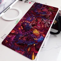 new personality illustrator mouse pad gamer large keyboard pad mouse mat mousepad anime anti slip gamer natural rubber table mat